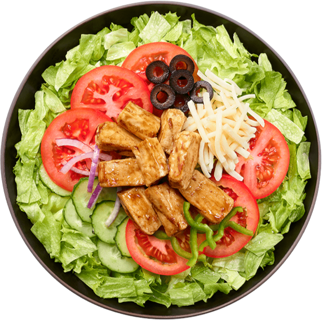 Chicken Teriyaki Salad